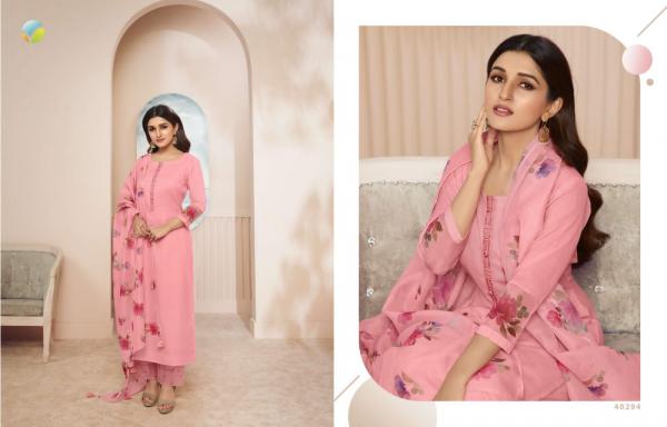 Vinay Tumbaa Gulnaaz Embroidery Wear Linen Readymade Collection